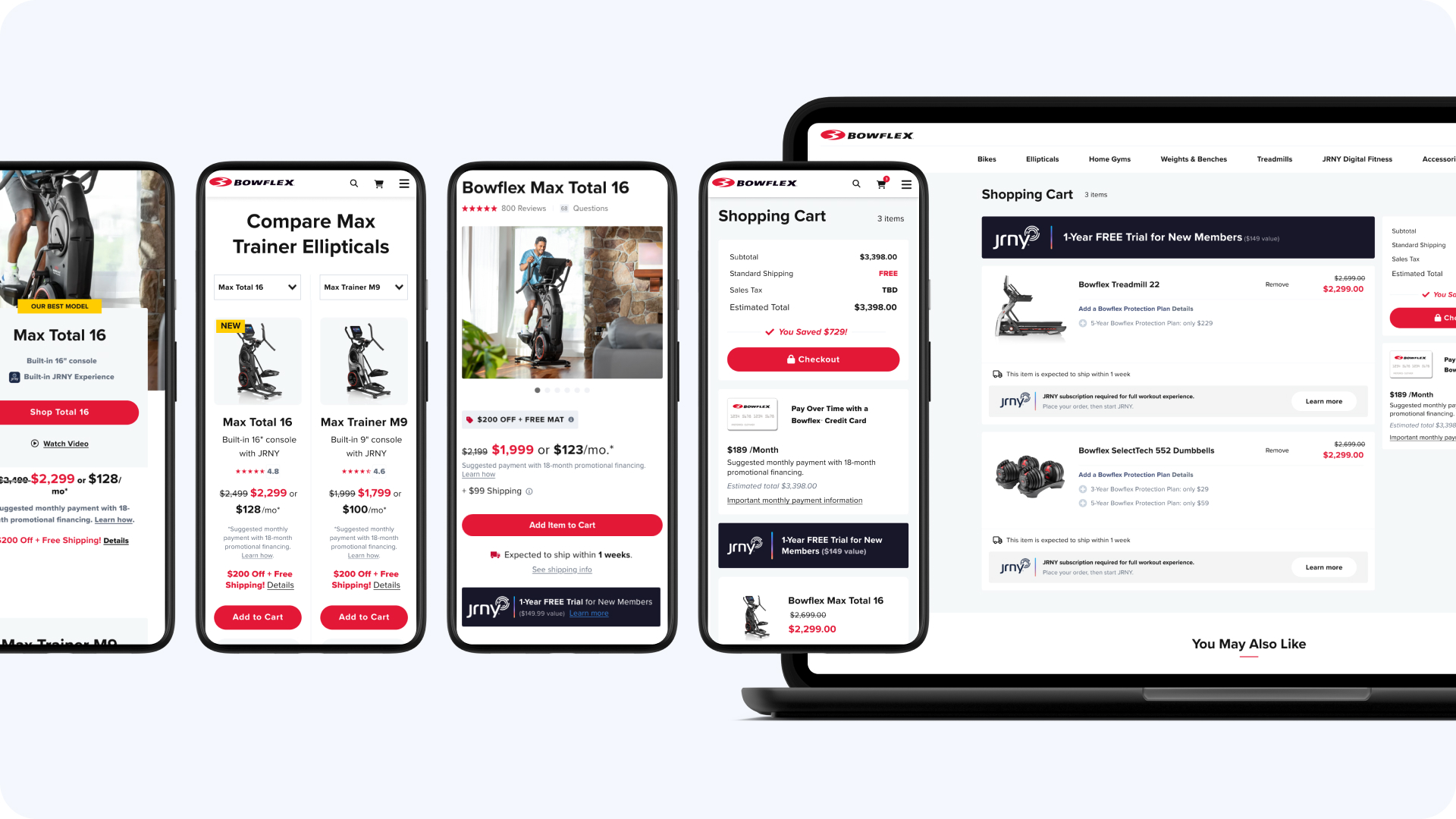 BowFlex Ecommerce